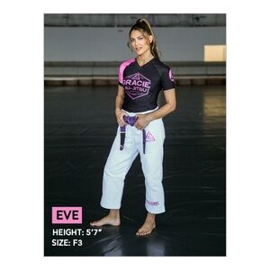 Gracie Women Empowered FlexFightTM Gi Pants size F6